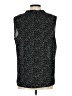 Chaus 100% Polyester Black Sleeveless Blouse Size L - photo 2