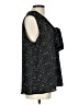 Chaus 100% Polyester Black Sleeveless Blouse Size L - photo 4