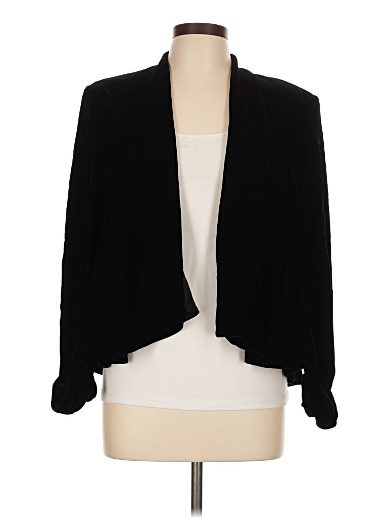 Pre-owned Alex Evenings Blazer Jacket In Black