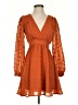 Lulus 100% Polyester Orange Casual Dress Size XS - photo 1
