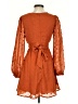 Lulus 100% Polyester Orange Casual Dress Size XS - photo 2