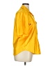 Notations Yellow Short Sleeve Button-Down Shirt Size 14 - photo 4