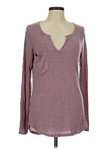 Others Follow Long Sleeve Henley (view 1)