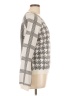 By Anthropologie Houndstooth Silver Pullover Sweater Size L - photo 4