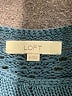 Ann Taylor LOFT 100% Cotton Teal Pullover Sweater Size XS - photo 7