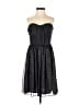 Jacob 100% Polyester Stars Black Cocktail Dress Size 4 - photo 1