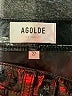 AGOLDE Metallic Black Casual Pants Size 27 waist - photo 3