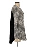Rock & Republic 100% Polyester Gray Long Sleeve Blouse Size XS - photo 4