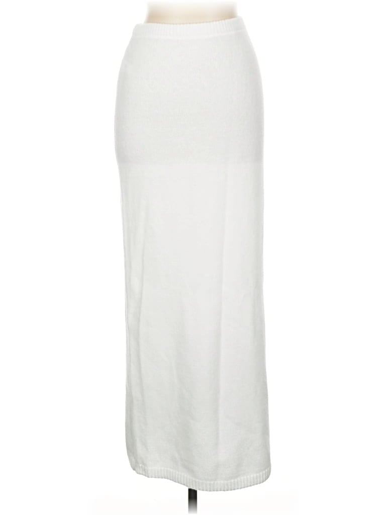 Pre-owned Commense Casual Skirt In White