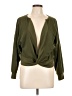 Unbranded Green Long Sleeve Blouse Size L - photo 1
