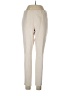 Ecru Solid Ivory Casual Pants Size 10 - photo 1
