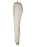 Ecru Solid Ivory Casual Pants Size 10 - photo 5