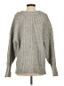 Free People Metallic Gray Pullover Sweater Size XS - photo 2