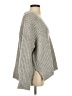 Free People Metallic Gray Pullover Sweater Size XS - photo 4
