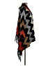 Double Zero 100% Acrylic Black Poncho Size S - photo 4