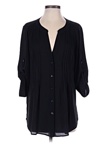 BCBGMAXAZRIA 3/4 Sleeve Blouse (view 1)