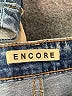 Encore Stars Blue Denim Shorts Size 13 - photo 3