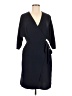 Topshop Solid Black Cocktail Dress Size 8 - photo 1