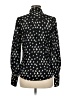 Juicy Couture Print Black Long Sleeve Blouse Size 6 - photo 2