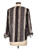 Wishful Park 100% Polyester Animal Print Brown 3/4 Sleeve Blouse Size L - photo 2