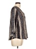 Wishful Park 100% Polyester Animal Print Brown 3/4 Sleeve Blouse Size L - photo 4
