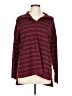 Fashion Burgundy Pullover Sweater Size L - photo 1