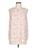 Kenar 100% Polyester Ivory Sleeveless Blouse Size L - photo 1