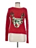 Derek Heart 100% Polyester Red Pullover Sweater Size M - photo 1