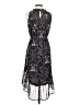 Knox Rose 100% Polyester Paisley Black Cocktail Dress Size XS - photo 2