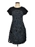 Weston Graphic Blue Casual Dress Size S - photo 1