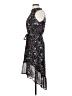 Knox Rose 100% Polyester Paisley Black Cocktail Dress Size XS - photo 5