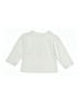 Unbranded Ivory White 3/4 Sleeve T-Shirt Size 80 cm / US 12-18 MO - photo 2