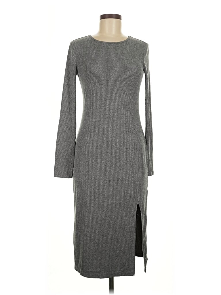 Pre-owned Abound Casual Dress In Gray