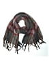 Quagga Plaid Gray Scarf One size - photo 1