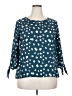 Papermoon 100% Polyester Teal 3/4 Sleeve Blouse Size XXL - photo 1