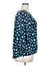 Papermoon 100% Polyester Teal 3/4 Sleeve Blouse Size XXL - photo 4