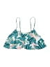 Unbranded Tropical Green Swimsuit Top Size 10 - photo 1