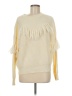 Flying Tomato 100% Acrylic Yellow Ivory Pullover Sweater Size M - photo 1