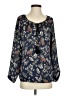 Le Lis Blue 3/4 Sleeve Blouse Size S - photo 1
