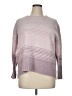 Ella Moss Color Block Pink Pullover Sweater Size XL - photo 1