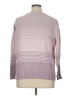 Ella Moss Color Block Pink Pullover Sweater Size XL - photo 2