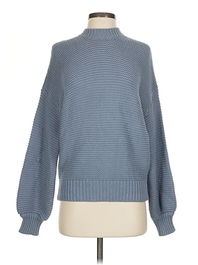Pre-owned Alex Mill Turtleneck Sweater In Blue