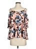 Blue Rain Pink 3/4 Sleeve Blouse Size XS - photo 1