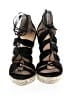 Colin Stuart Black Wedges Size 6 - photo 2