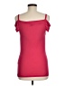 Armani Exchange 100% Lyocell Red Burgundy Sleeveless Top Size M - photo 2