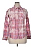 Unbranded Plaid Pink Long Sleeve Button-Down Shirt Size XL (estimated) - photo 1