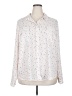 Investments 100% Polyester Polka Dots White Long Sleeve Blouse Size 2X - photo 1