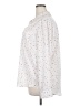 Investments 100% Polyester Polka Dots White Long Sleeve Blouse Size 2X - photo 5
