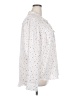 Investments 100% Polyester Polka Dots White Long Sleeve Blouse Size 2X - photo 4