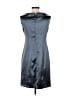DressBarn 100% Polyester Silver Cocktail Dress Size 6 - photo 2